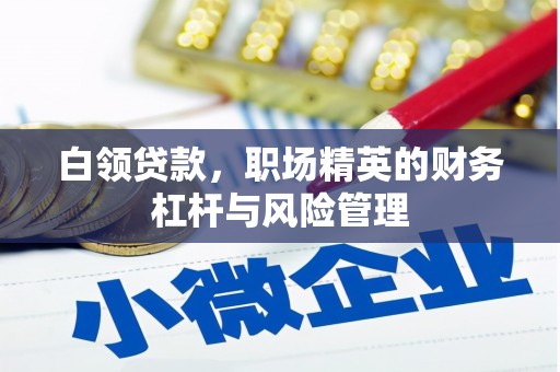 开江白领贷款，职场精英的财务杠杆与风险管理
