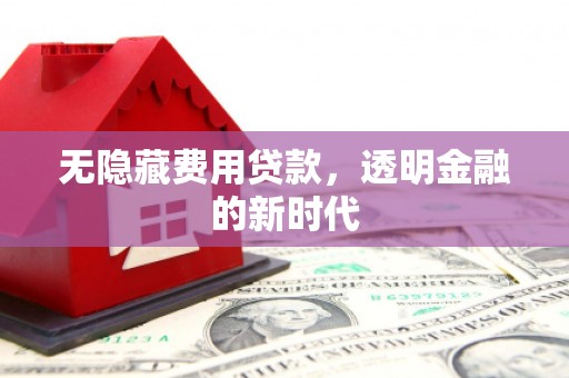 开江无隐藏费用贷款，透明金融的新时代