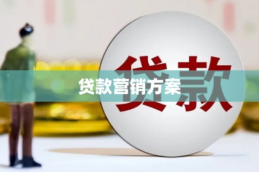 开江贷款营销方案