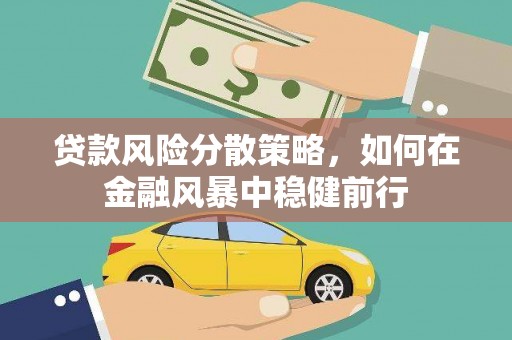 开江贷款风险分散策略，如何在金融风暴中稳健前行