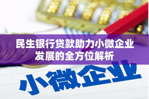 开江民生银行贷款助力小微企业发展的全方位解析