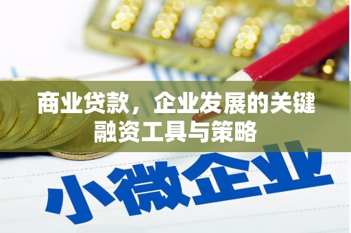 开江商业贷款，企业发展的关键融资工具与策略