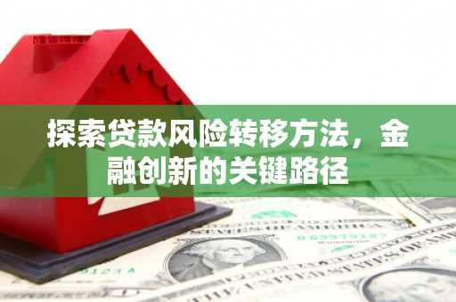 开江探索贷款风险转移方法，金融创新的关键路径