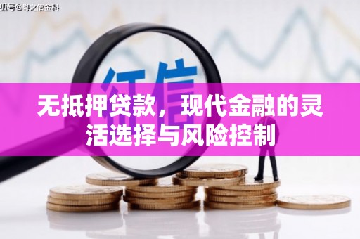 开江无抵押贷款，现代金融的灵活选择与风险控制