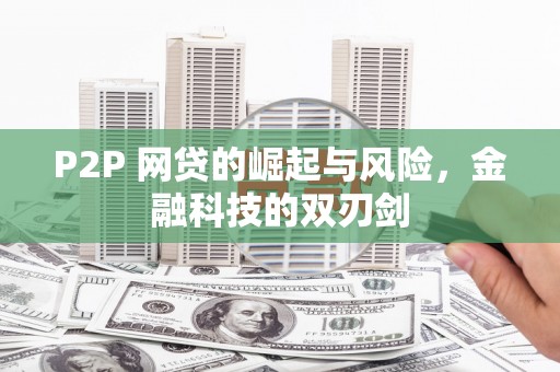 开江P2P 网贷的崛起与风险，金融科技的双刃剑