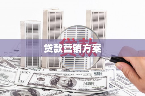 开江贷款营销方案