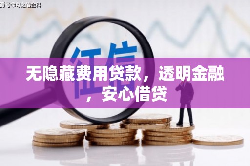 开江无隐藏费用贷款，透明金融，安心借贷