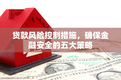 开江贷款风险控制措施，确保金融安全的五大策略