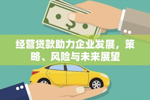 开江经营贷款助力企业发展，策略、风险与未来展望