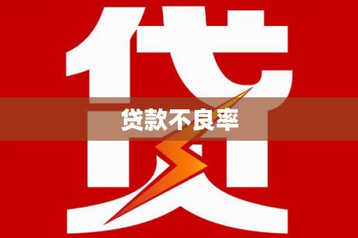 开江贷款不良率