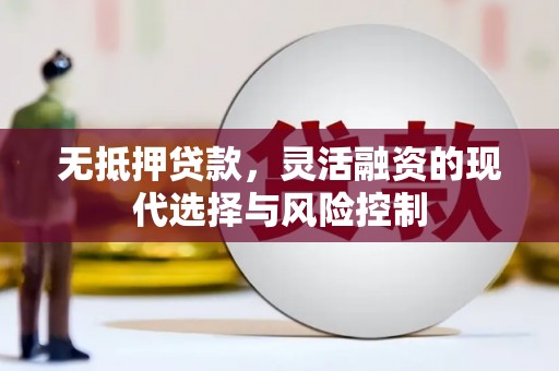 开江无抵押贷款，灵活融资的现代选择与风险控制