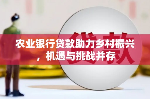 开江农业银行贷款助力乡村振兴，机遇与挑战并存