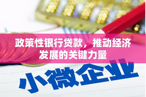 开江政策性银行贷款，推动经济发展的关键力量