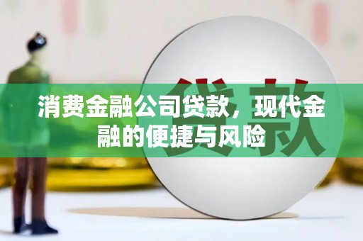 开江消费金融公司贷款，现代金融的便捷与风险